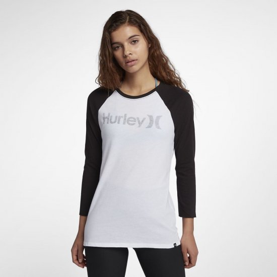 Hurley One And Only Perfect | White / Black - Click Image to Close