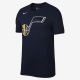 Utah Jazz Nike Dry Logo | College Navy
