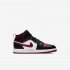 Jordan 1 Mid | Black / White / Noble Red