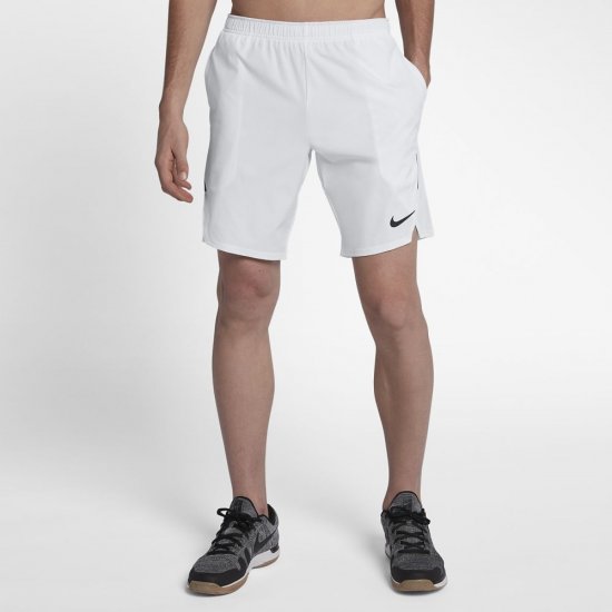 NikeCourt Flex Ace | White / Black / Black - Click Image to Close