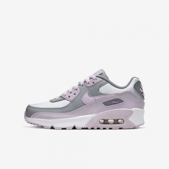 Nike Air Max 90 LTR | Particle Grey / Photon Dust / White / Iced Lilac - Click Image to Close