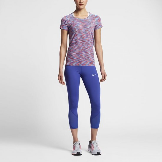 Nike Dri-FIT Knit | Max Orange / Paramount Blue / Vivid Sky - Click Image to Close