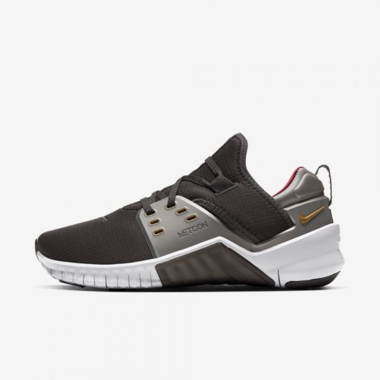 Nike Free Metcon 2 AMP | Thunder Grey / Grey Fog / Noble Red / Metallic Gold - Click Image to Close