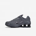 Nike Shox R4 | Dark Grey / Metallic Silver / Black