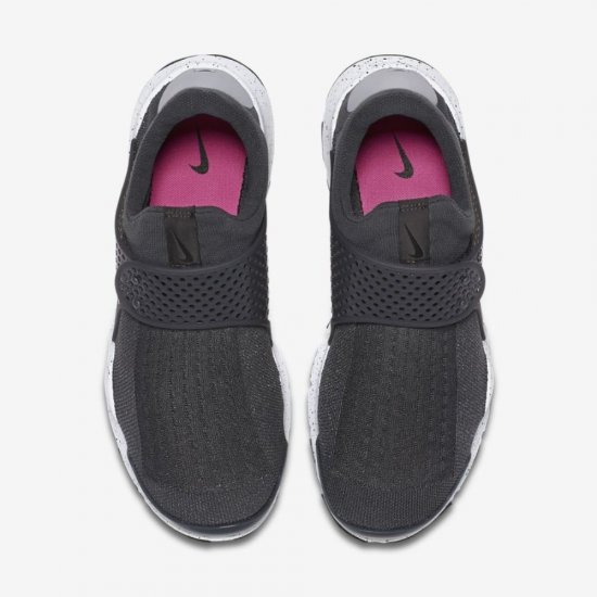 Nike Sock Dart | Wolf Grey / White / Pink Blast / Wolf Grey - Click Image to Close