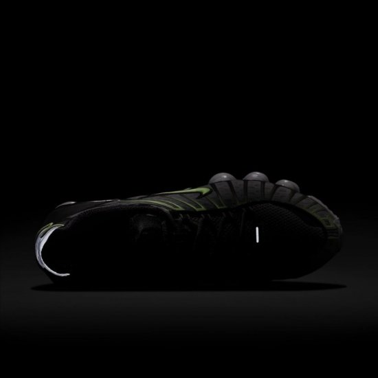 Nike Shox TL | Wolf Grey / Black / Lime Blast - Click Image to Close
