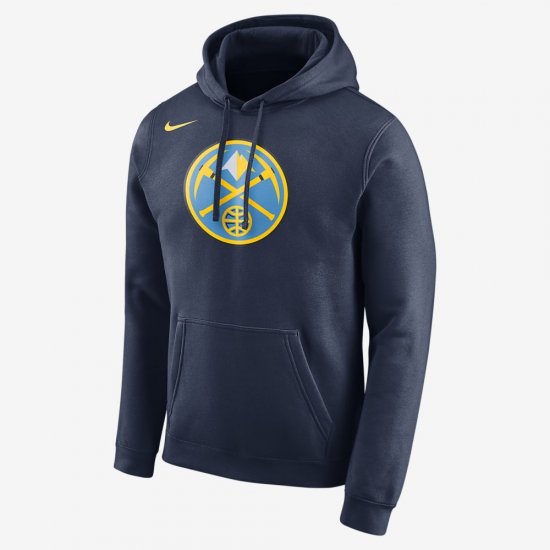 Denver Nuggets Nike | College Navy / College Navy - Click Image to Close