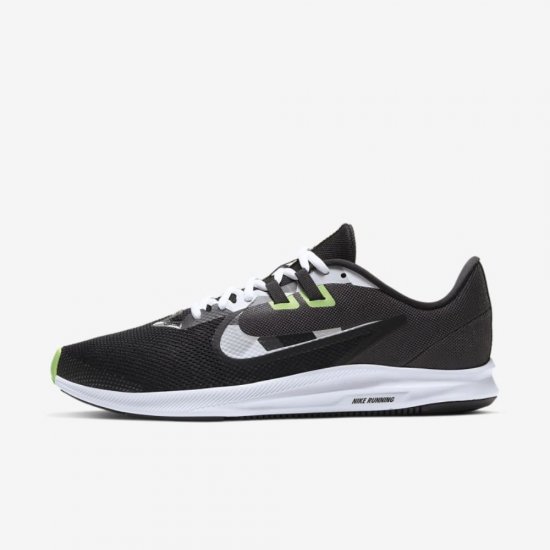 Nike Downshifter 9 | Black / Particle Grey / Dark Smoke Grey / White - Click Image to Close