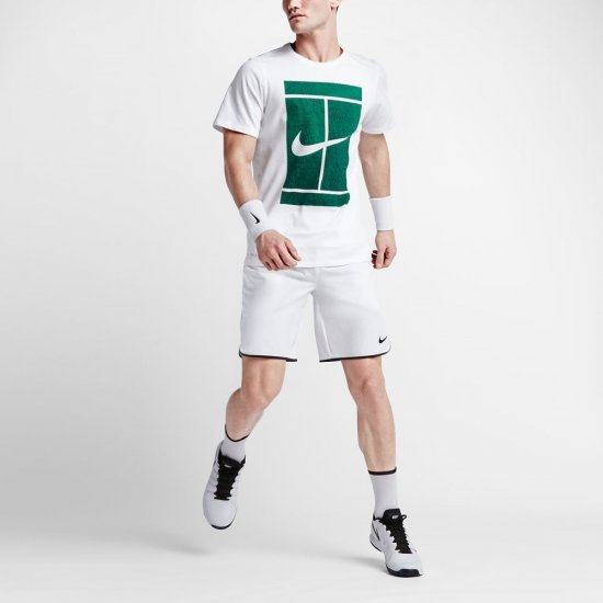 NikeCourt Flex | White / Black - Click Image to Close