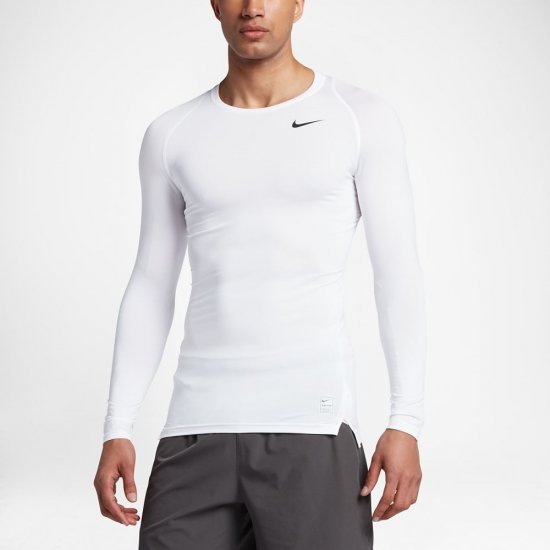 Nike Pro | White / Matte Silver / Black - Click Image to Close