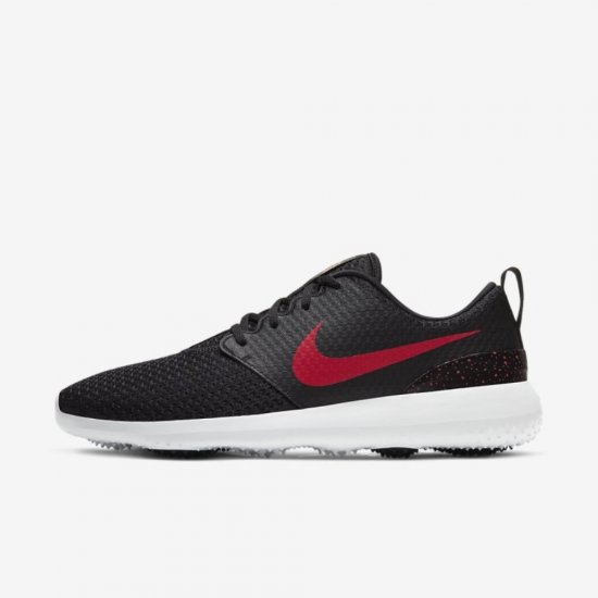 Nike Roshe G | Black / White / University Red - Click Image to Close