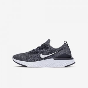 Nike Epic React Flyknit 2 | Black / White / White