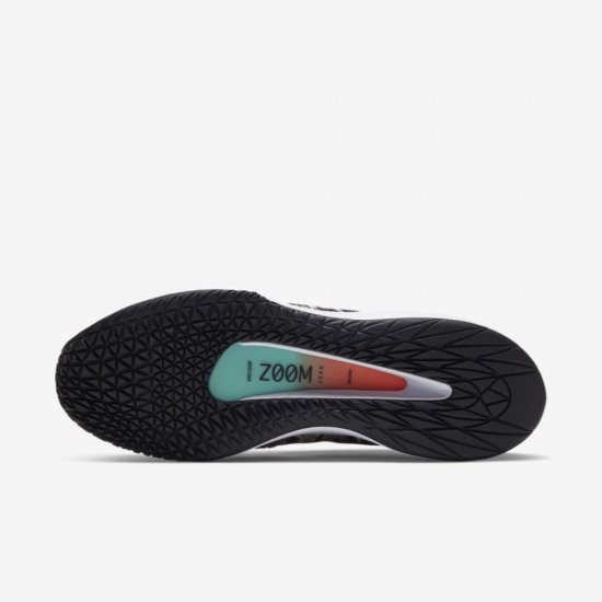NikeCourt Air Zoom Zero | Photon Dust / Black / Hyper Crimson / White - Click Image to Close