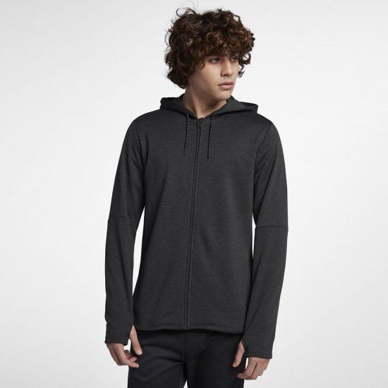 Hurley Dri-FIT Expedition Full-Zip | Black Heather - Click Image to Close