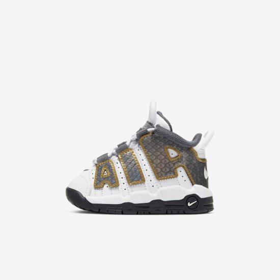 Nike Air More Uptempo SE | White / Anthracite / Metallic Gold / White - Click Image to Close