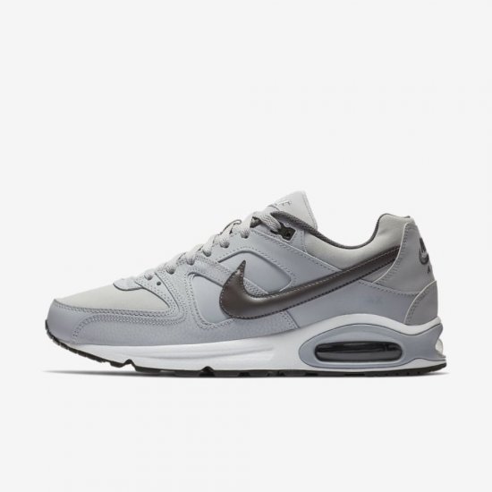 Nike Air Max Command | Wolf Grey / Black / White / Metallic Dark Grey - Click Image to Close