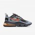 Nike Air Max 270 React Winter | Wolf Grey / Black / Dark Grey / Total Orange