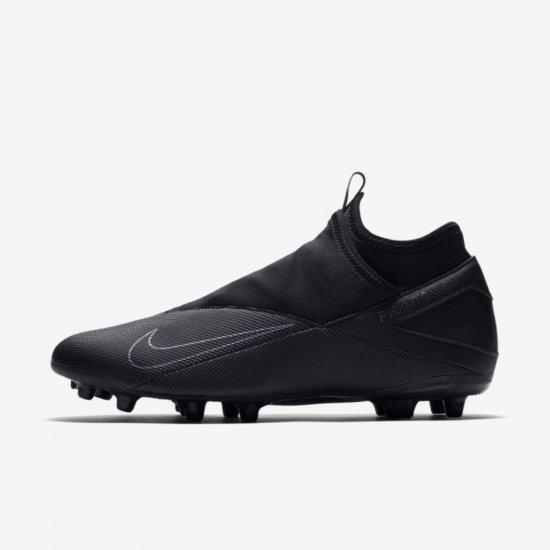 Nike Phantom Vision 2 Club Dynamic Fit MG | Black / Black - Click Image to Close