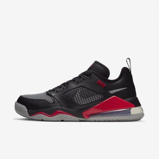 Jordan Mars 270 Low | Black / University Red / Wolf Grey / Metallic Silver - Click Image to Close