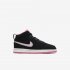 Air Jordan 1 Mid | Black / Digital Pink / White / Pink Foam