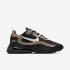 Nike Air Max 270 React | Black / Khaki / Metallic Gold / Light Bone