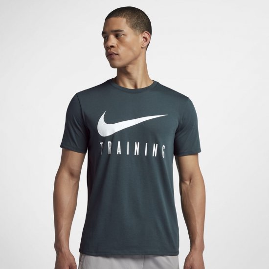 Nike Dri-FIT | Deep Jungle / Green Strike - Click Image to Close