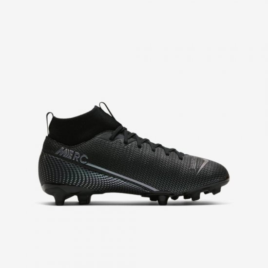 Nike Jr. Mercurial Superfly 7 Academy MG | Black / Black - Click Image to Close