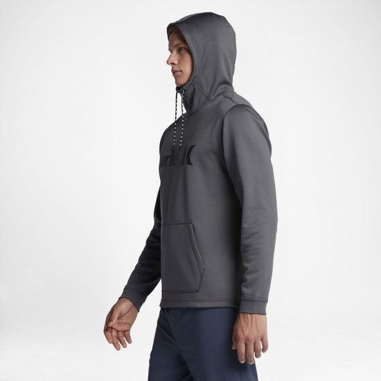 Hurley Therma Protect Sweatshirt | Dark Grey - Click Image to Close