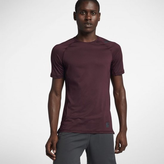 Nike Pro HyperCool | Burgundy Crush / Burgundy Crush / Black - Click Image to Close