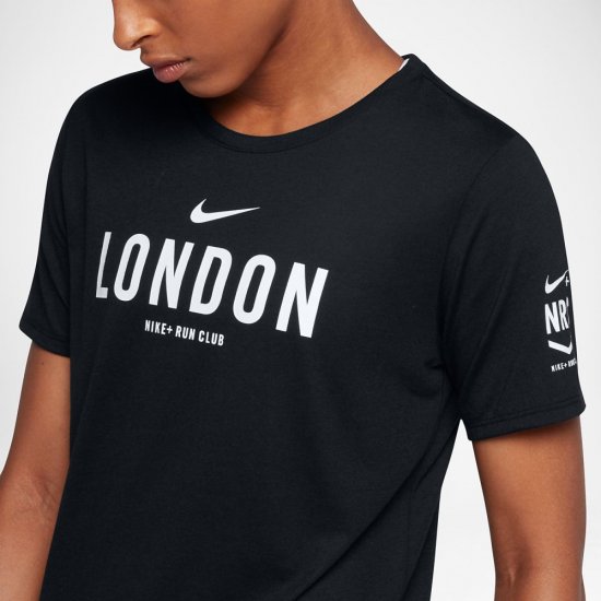 Nike Dri-FIT Run Club (London) | Black - Click Image to Close