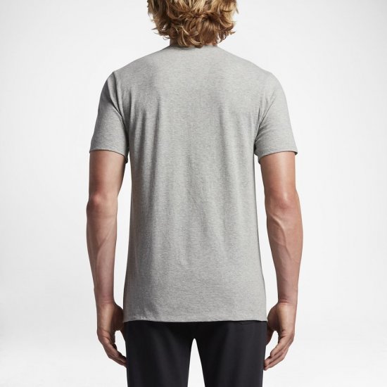 Hurley One And Only Push Through | Dark Grey Heather / Obsidian - Click Image to Close
