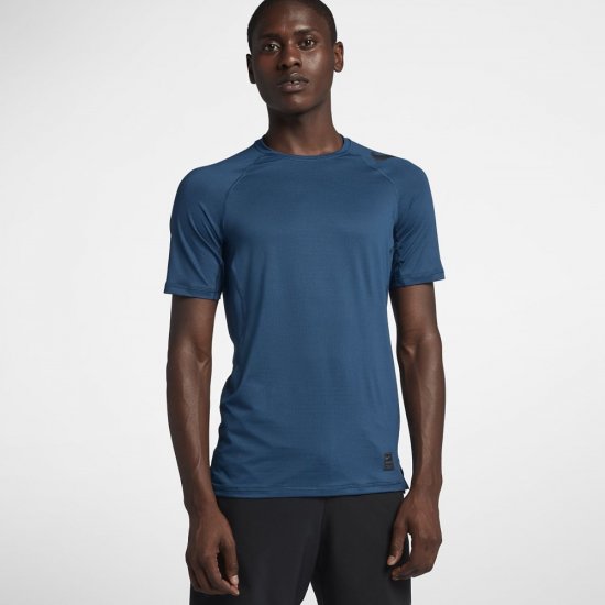 Nike Pro HyperCool | Blue Force / Blue Force / Black - Click Image to Close