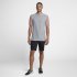 Nike Dri-FIT Pique Stripe | Wolf Grey / Rush Coral / Wolf Grey
