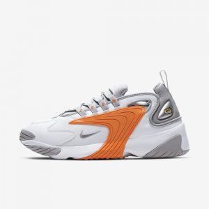 Nike Zoom 2K | White / Total Orange / Light Smoke Grey