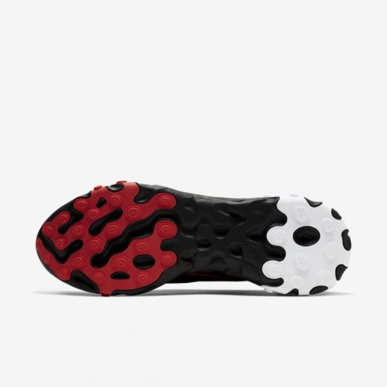 Nike React Element 55 | Black / Habanero Red / White - Click Image to Close