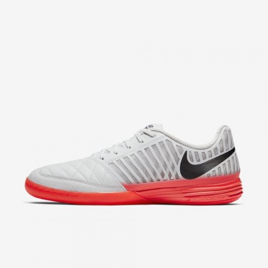 Nike Lunar Gato II IC | Platinum Tint / Bright Crimson / Atmosphere Grey / Black - Click Image to Close