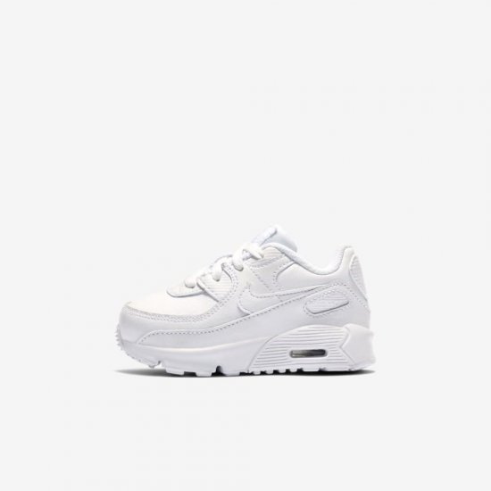 Nike Air Max 90 | White / Metallic Silver / White / White - Click Image to Close