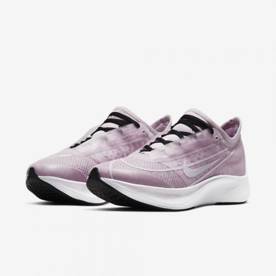 Nike Zoom Fly 3 | Iced Lilac / White / Black / Light Violet - Click Image to Close