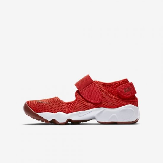 Nike Air Rift | Habanero Red / White / Mars Stone - Click Image to Close