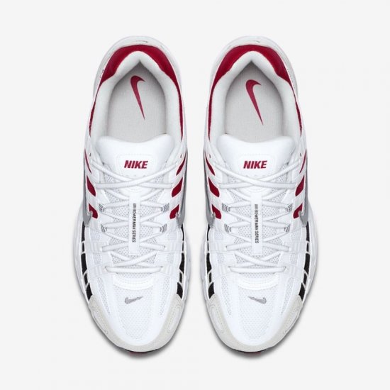 Nike P-6000 | White / University Red / Neutral Grey / Particle Grey - Click Image to Close