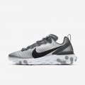 Nike React Element 55 Premium | Metallic Silver / Pure Platinum / Dark Grey / Black