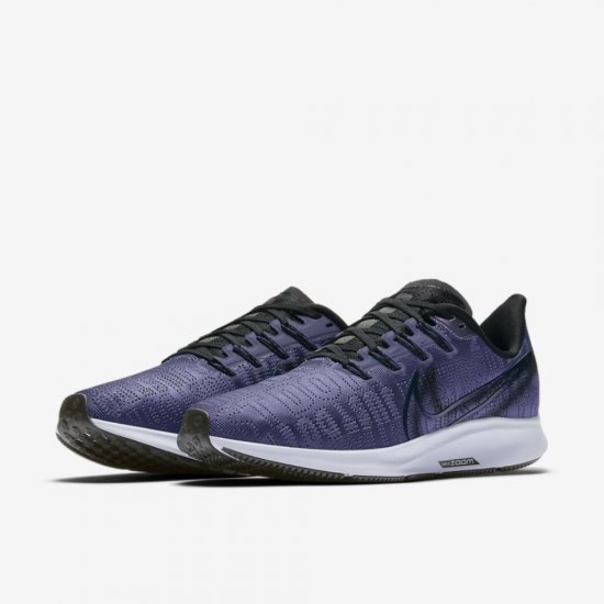 Nike Air Zoom Pegasus 36 Premium Rise | Sanded Purple / Midnight Turquoise / Ghost / Black - Click Image to Close