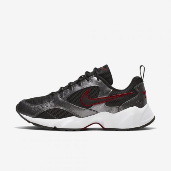 Nike Air Heights | Thunder Grey / Metallic Dark Grey / Gym Red / Black - Click Image to Close