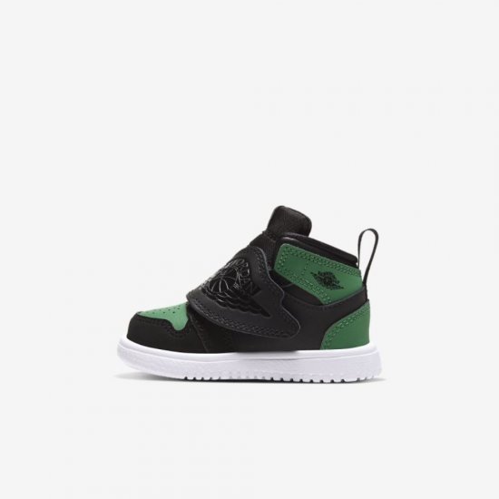 Sky Jordan 1 | Black / Pine Green / Gym Red / Black - Click Image to Close