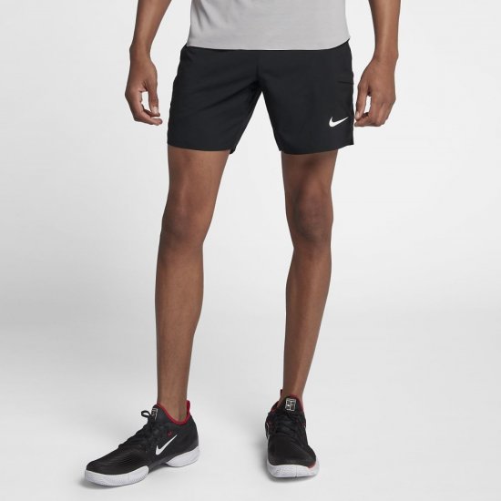 NikeCourt Flex Ace | Black / Black / White - Click Image to Close