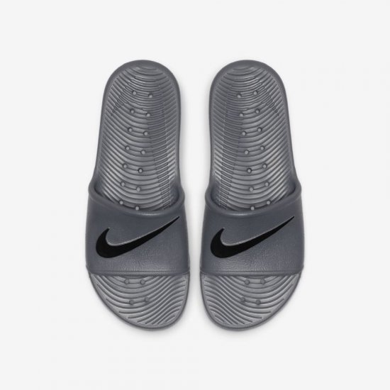 Nike Kawa Shower | Wolf Grey / White - Click Image to Close