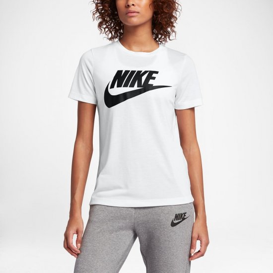 Nike Sportswear Essential | White / White / Black - Click Image to Close