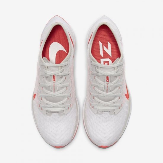 Nike Zoom Pegasus Turbo 2 | Platinum Tint / White / Light Smoke Grey / Laser Crimson - Click Image to Close