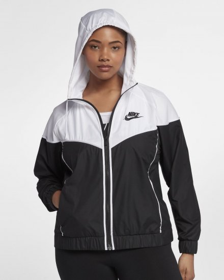 Nike Sportswear Windrunner | Black / White / Black - Click Image to Close