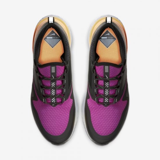 Nike Odyssey React Shield 2 | Fire Pink / Black / Atmosphere Grey / Metallic Silver - Click Image to Close